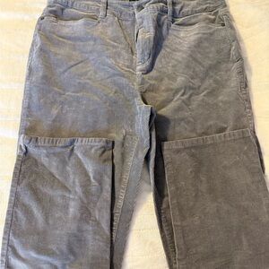 Talbots Gray Corduroy Pants